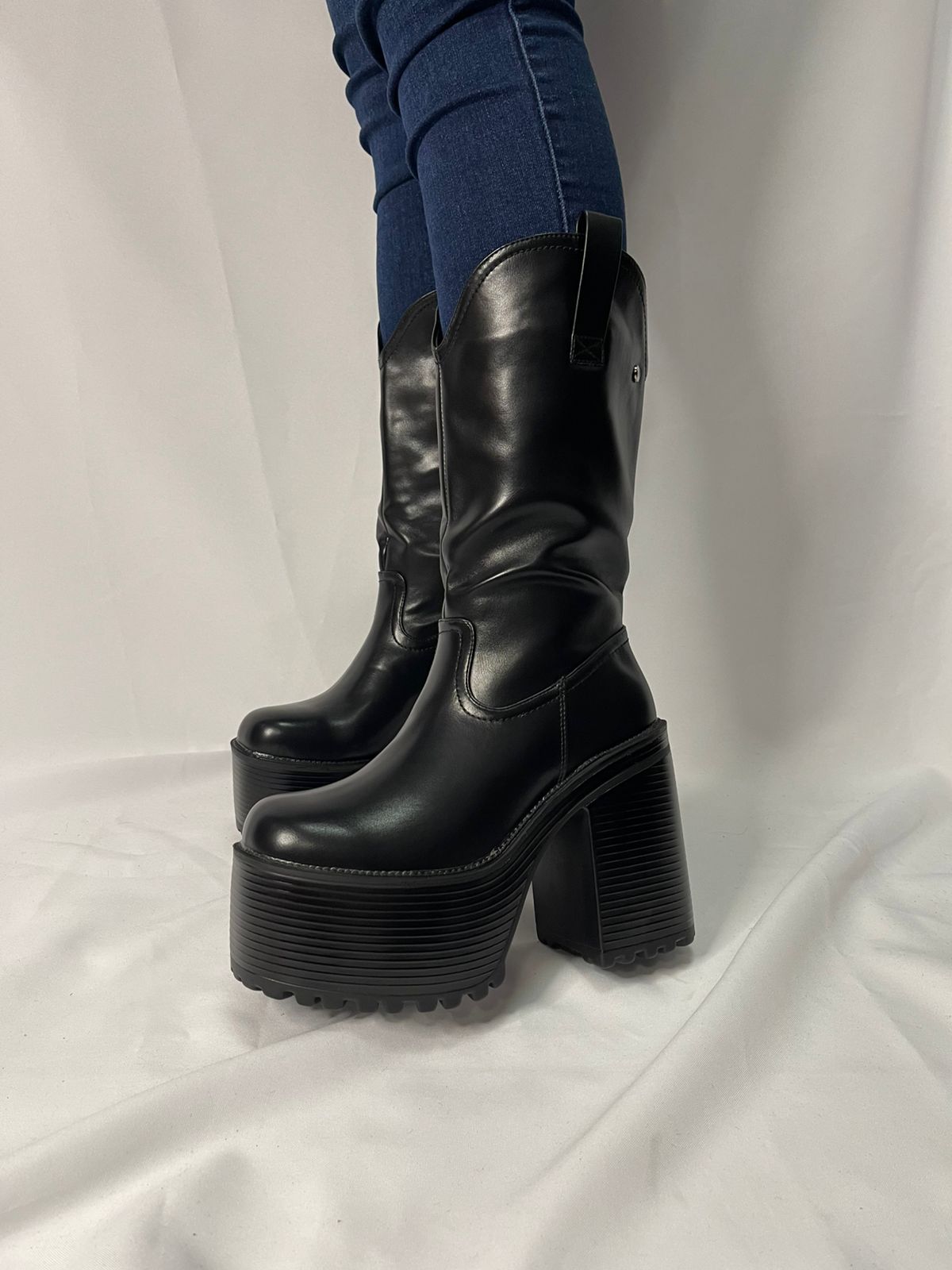 Botas con taco