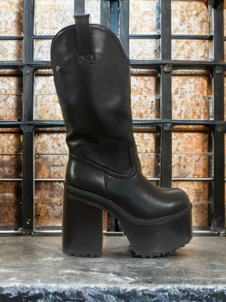 Botas con taco