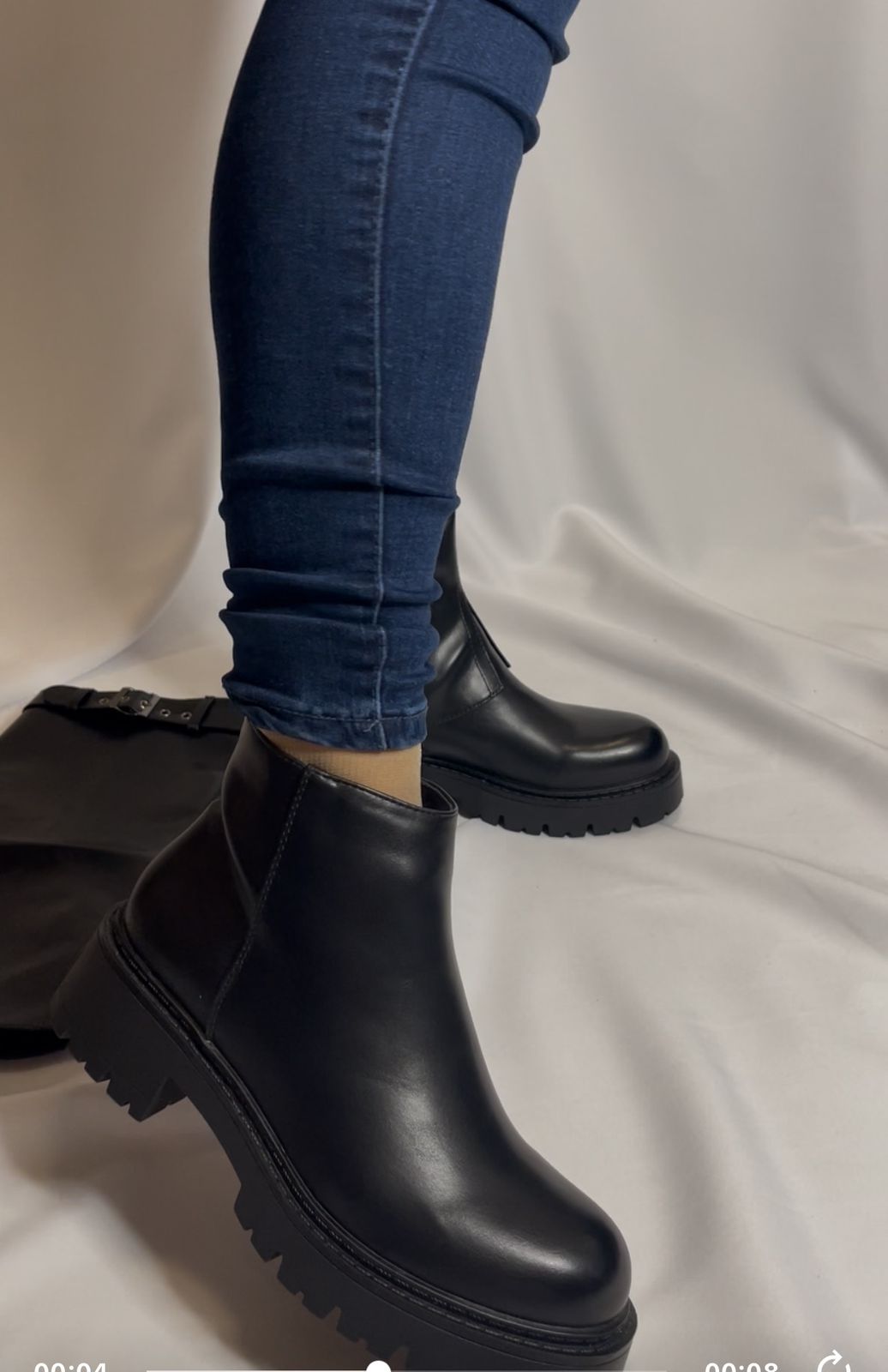 Bota larga 2 en 1
