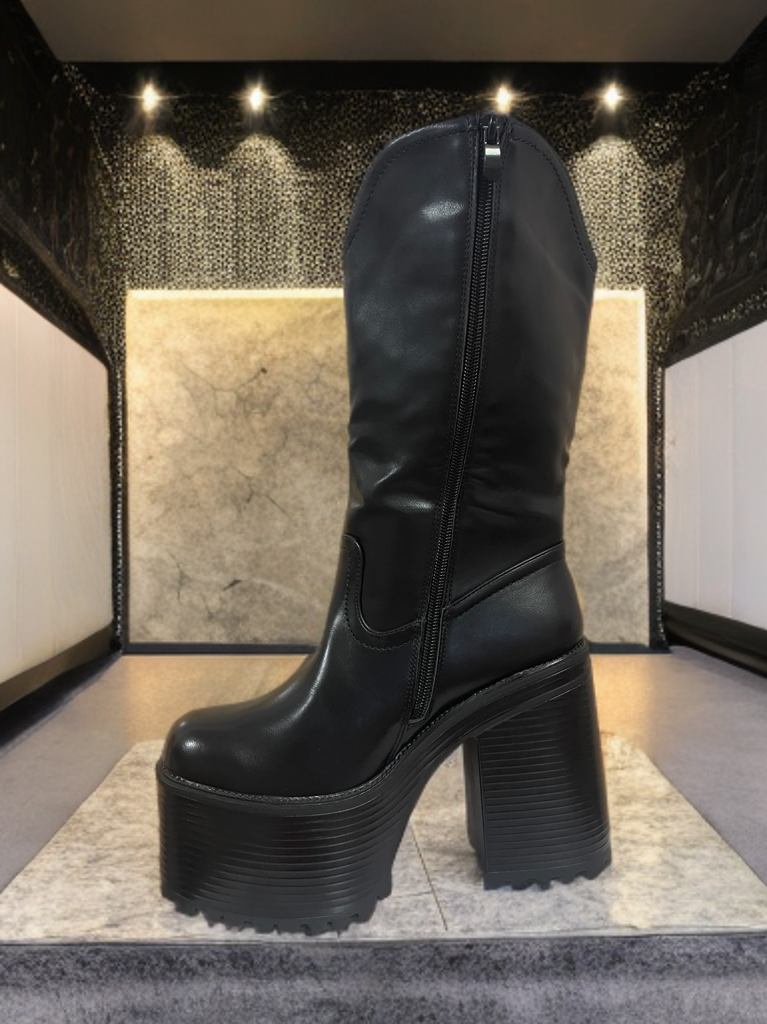 Botas con taco