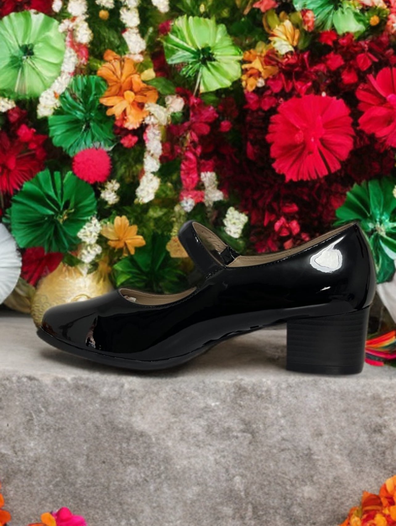 Zapatos de Huasa charol