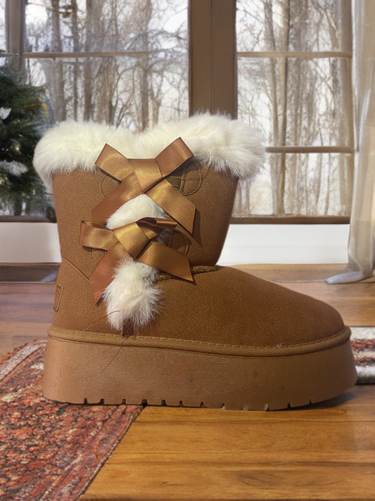 Pantubotas con Chiporro Interior y Lazos Laterales