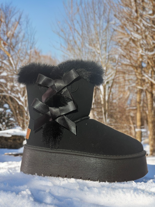 Pantubotas con Chiporro Interior y Lazos Laterales