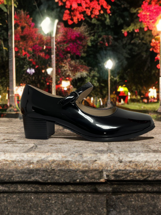 Zapatos de Huasa charol