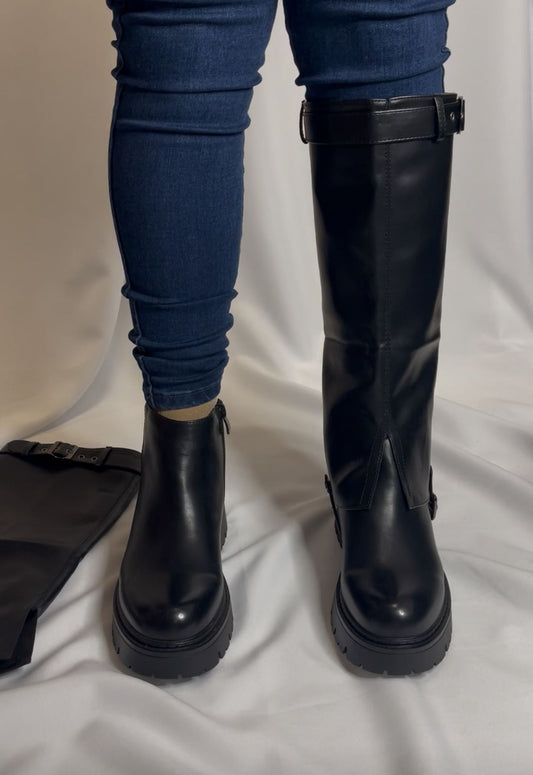Bota larga 2 en 1